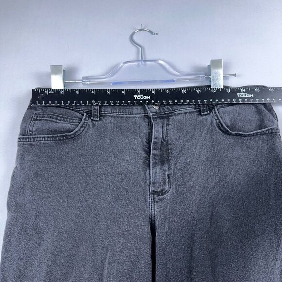 Lee Straight Leg Jeans Womens Size 12 Medium 3051813 Relaxed Fit Mid Rise Blue - Picture 7 of 12
